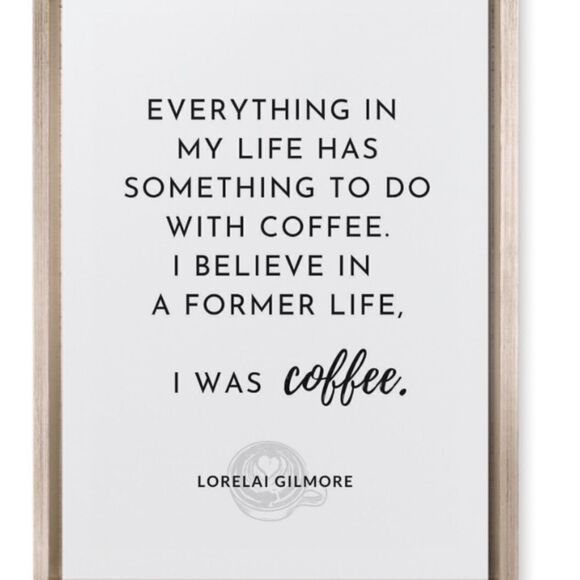 Gilmore Girls Coffee Print - Picture 2 of 2